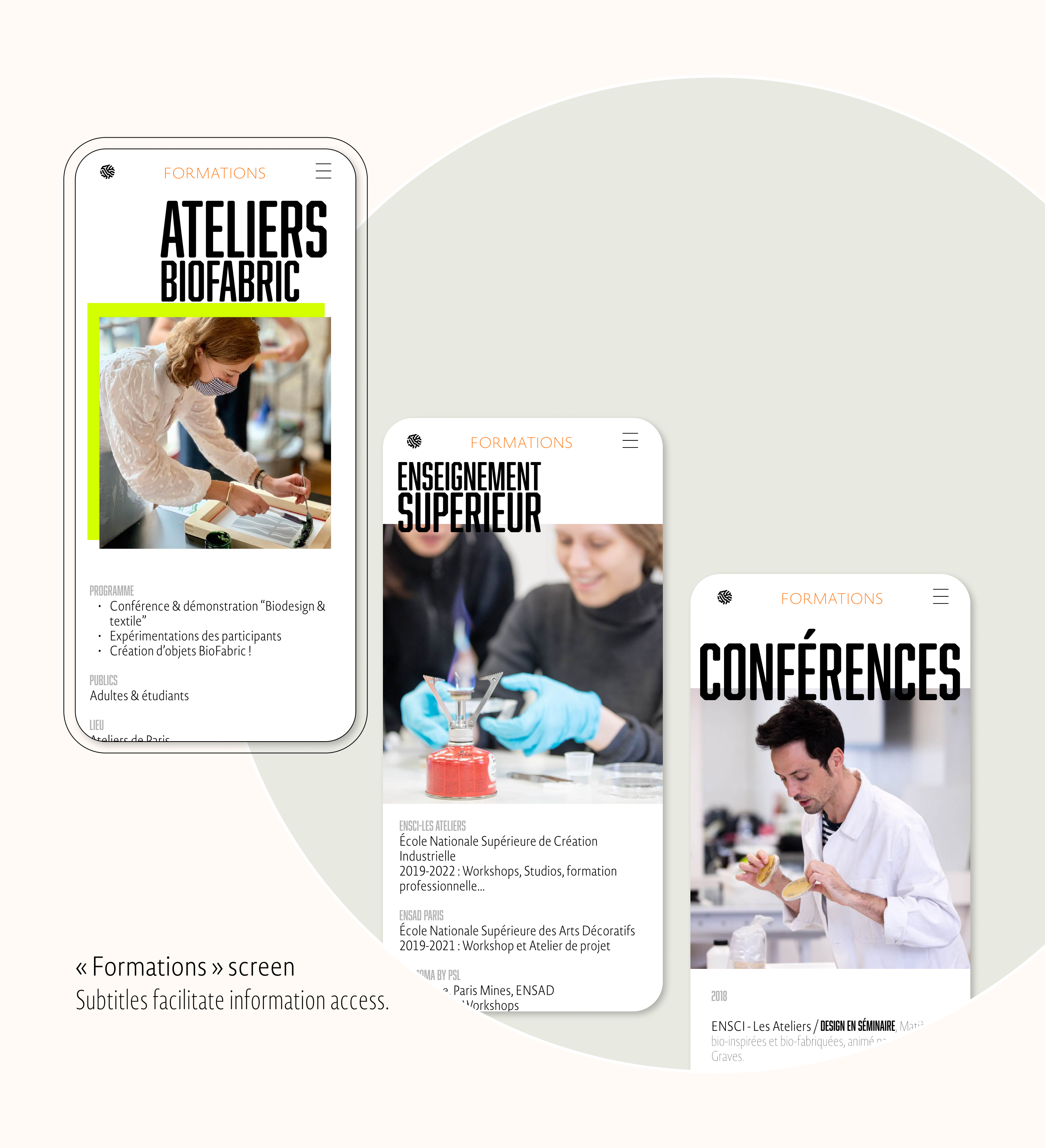 Atelier Sumbiosis UI UX portfolio